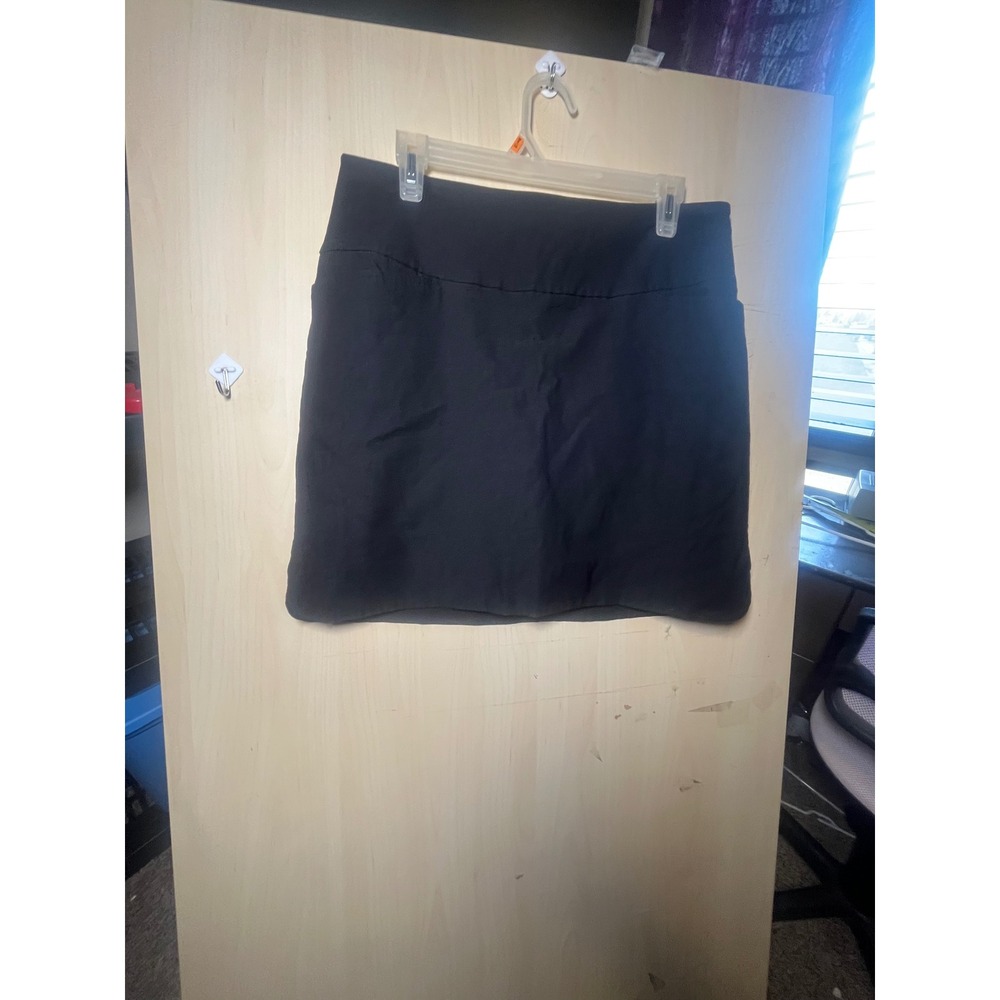 S.C. & Co. Black Pull On Active Skort with Built In Shorts Size Large